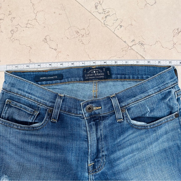 Lucky Brand Sienna Cigarette Jeans size 2/26 EUC - Picture 11 of 14